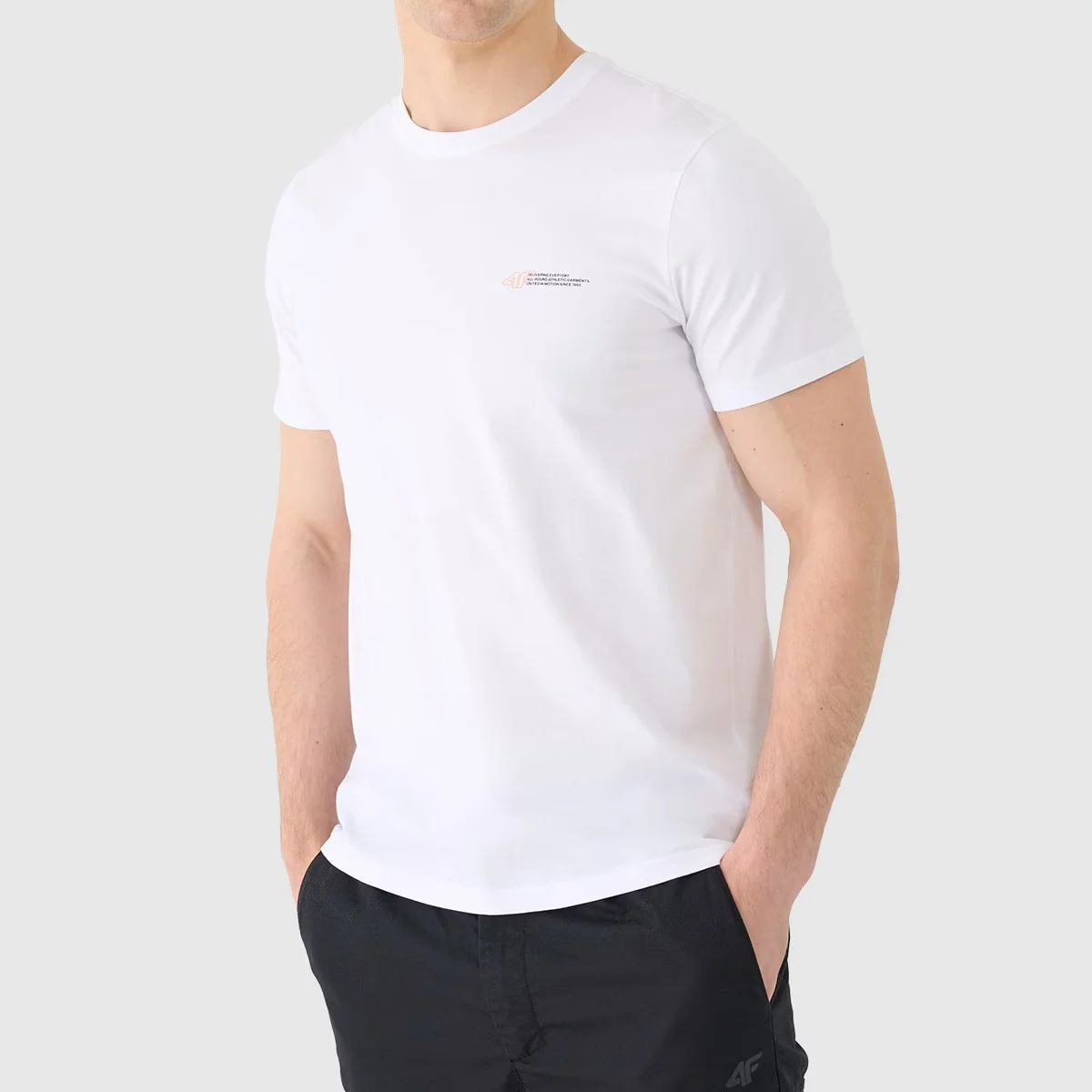 Φωτογραφία προϊόντος: 4F Ανδρικό T-Shirt 4FWSS25TTSHM2003-10S Λευκό