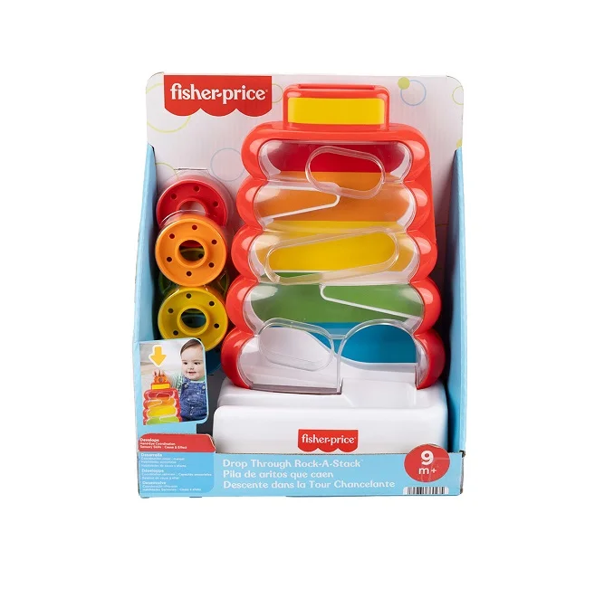 Φωτογραφία προϊόντος: Fisher Price Κλασική Πυραμίδα – Παιχνίδι Με Κρίκους (JLB81)