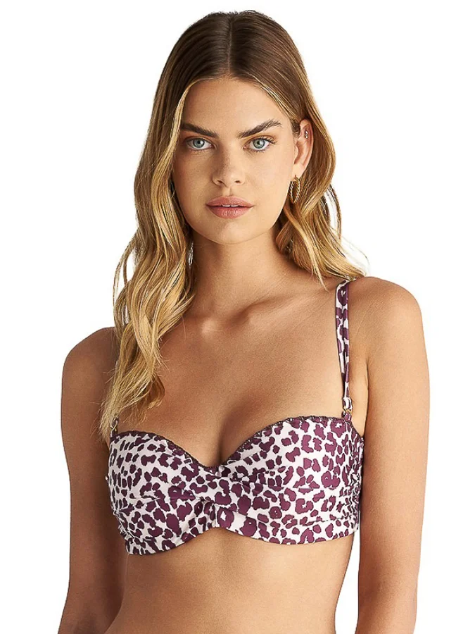 Φωτογραφία προϊόντος: Blu4u μαγιό strapless cupD animal print