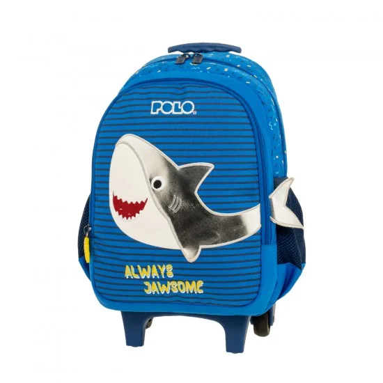 Φωτογραφία προϊόντος: POLO ΣΑΚΙΔΙΟ TROLLEY JUNIOR FIZZ 965001-8448 ΜΠΛΕ ΚΑΡΧΑΡΙΑΣ (2026)