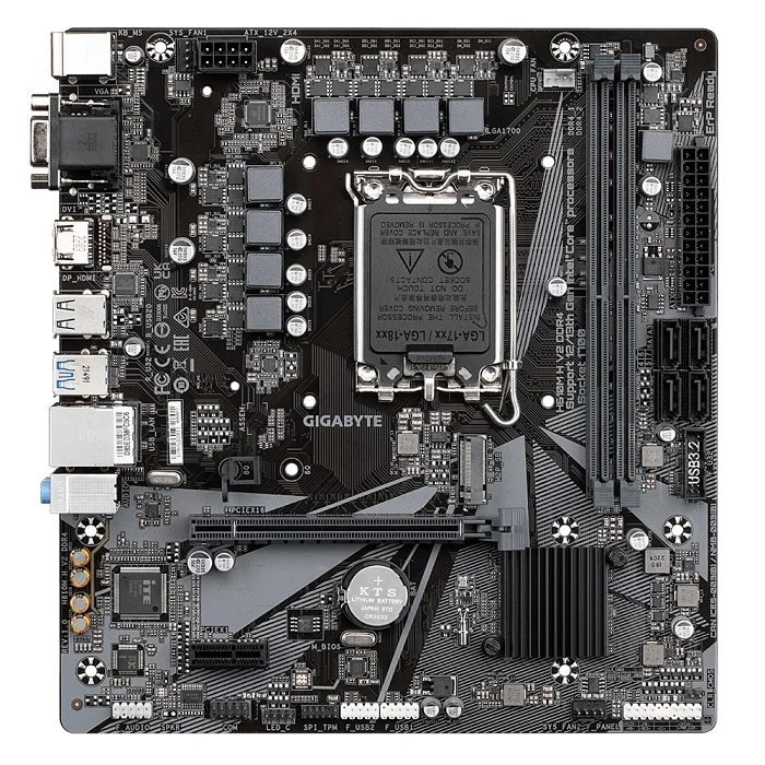 Φωτογραφία προϊόντος: GIGABYTE MOTHERBOARD H610M H V2 DDR4 ,1700 ,MATX (rev. 1.0)