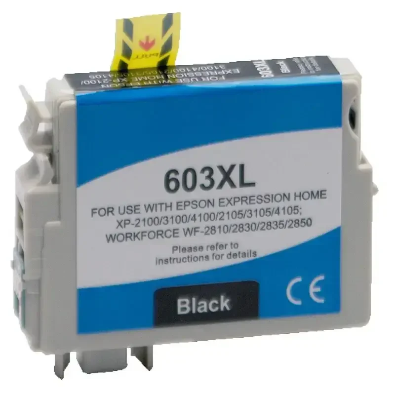Φωτογραφία προϊόντος: Ninestar Συμβατό μελάνι EPSON 603xl Black C13T03A14010 (18.2ml)