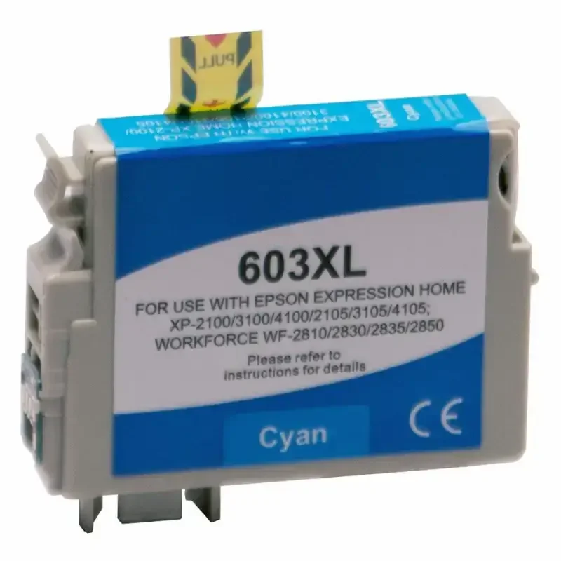Φωτογραφία προϊόντος: Ninestar Συμβατό μελάνι EPSON 603xl Cyan C13T03A24010