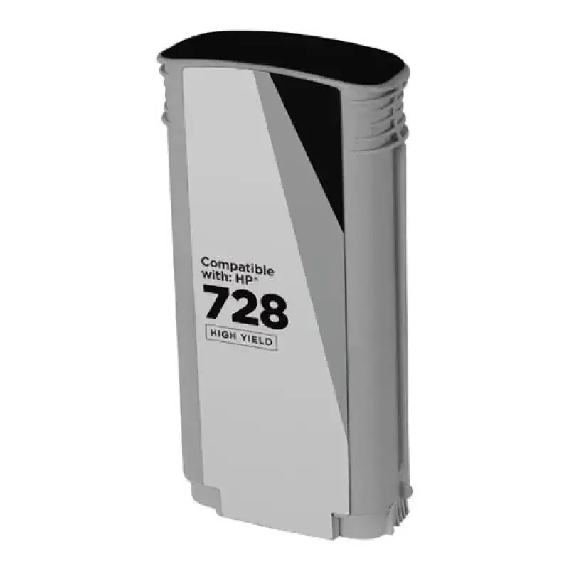 Φωτογραφία προϊόντος: Ecoservice Συμβατό μελάνι HP 728 Matte Black (F9J68A)