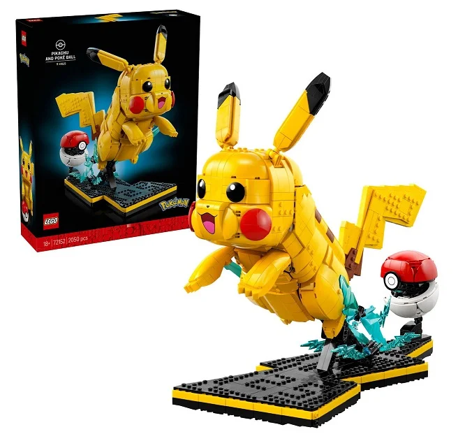 Φωτογραφία προϊόντος: LEGO Pokemon Pikachu and Poke Ball για 18+ Ετών 2050τμχ