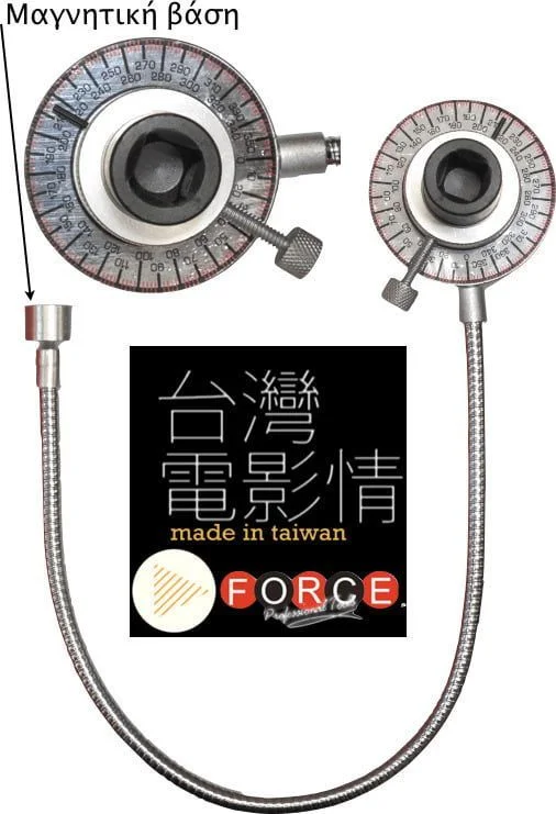 Φωτογραφία προϊόντος: Μοιρόκλειδα FORCE 9G1802 & 9G1802A - ΚΑΡΕ 3/4