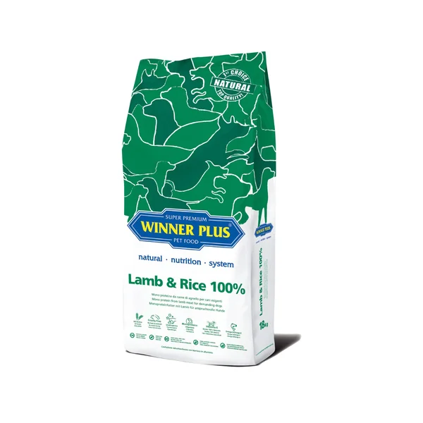 Φωτογραφία προϊόντος: Winner Plus 100% Lamb & Rice 18kg