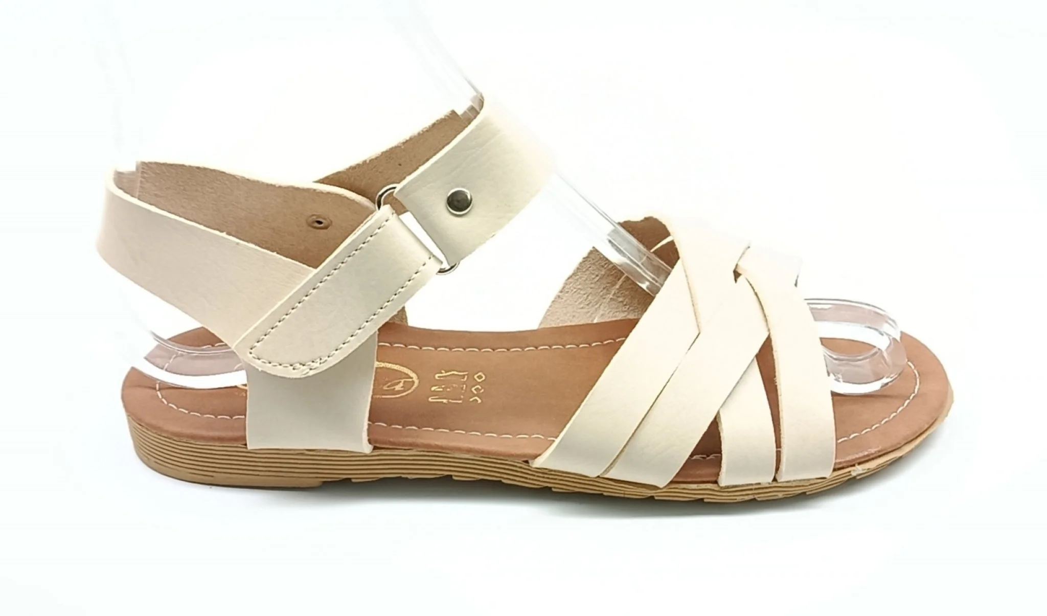 Φωτογραφία προϊόντος: CHRISTINE SHOES Σανδάλι Με Αυτοκόλλητο Λουράκι MARKA