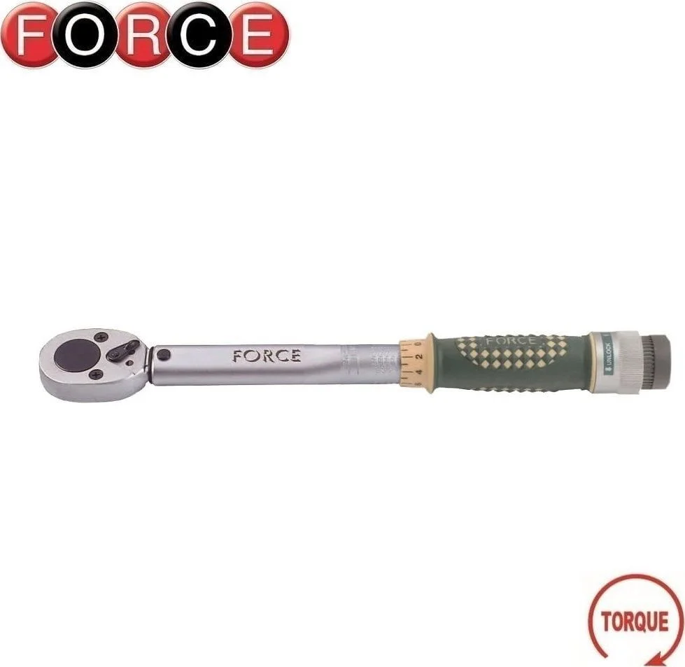 Φωτογραφία προϊόντος: Δυναμόκλειδο 1/4" (6 - 30 Nm) FORCE 6472295 (016472295)