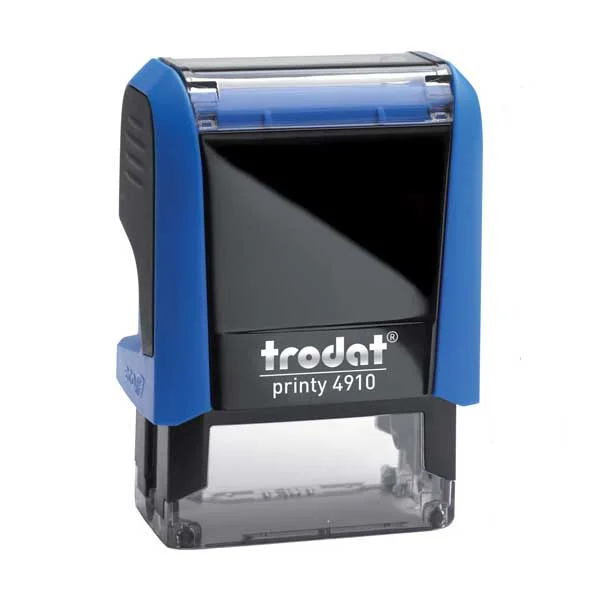 Φωτογραφία προϊόντος: TRODAT 4910 (1 σειράς) (25x8mm) ΜΠΛΕ με μπλέ μελάνι