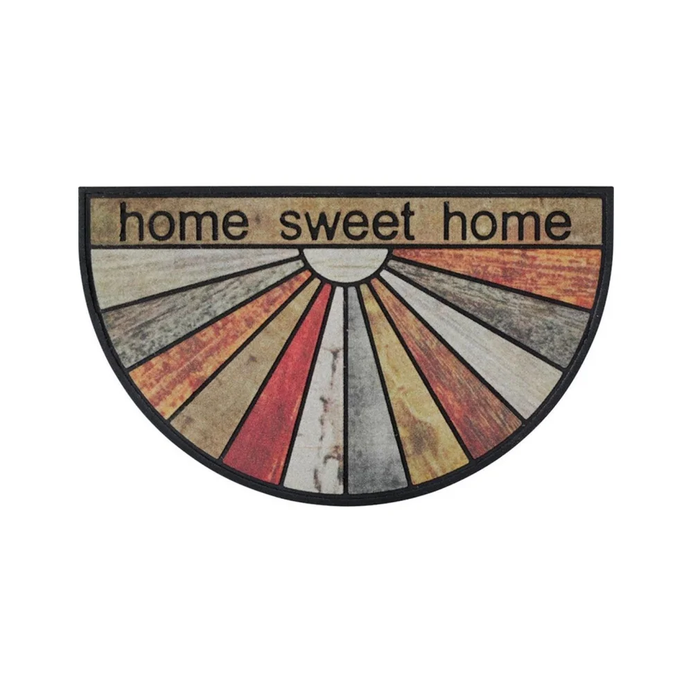 Φωτογραφία προϊόντος: Plastona Ποδόμακτρο λάστιχο 100% polyester σχ.half moon multy 45Χ75