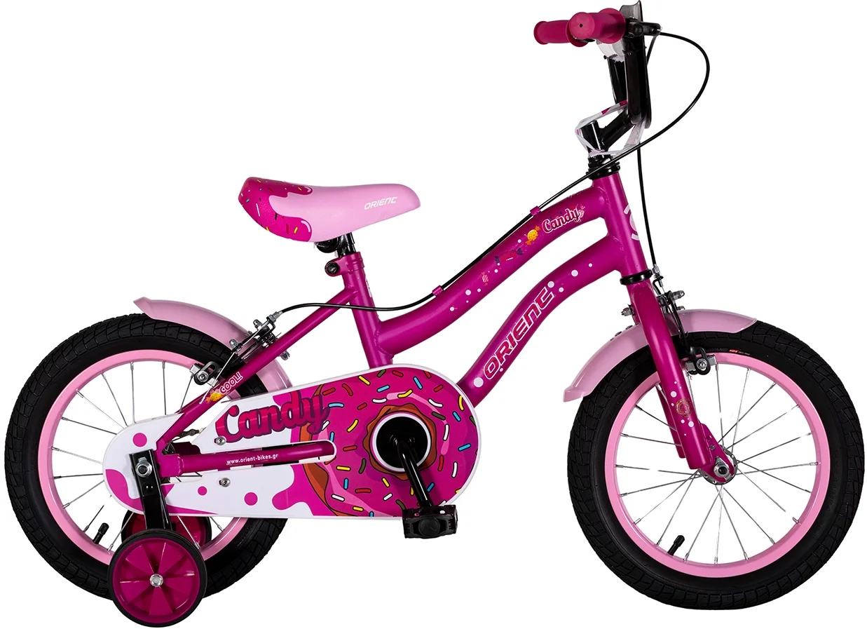 Φωτογραφία προϊόντος: ORIENT BIKES ORIENT ACTION 18 CANDY ΠΑΙΔΙΚΟ ΠΟΔΗΛΑΤΟ 18" ΦΟΥΞΙΑ-ΡΟΖ