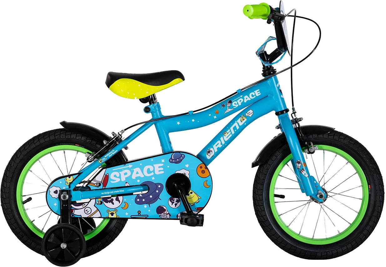 Φωτογραφία προϊόντος: ORIENT BIKES ORIENT ACTION 16 SPACE ΠΑΙΔΙΚΟ ΠΟΔΗΛΑΤΟ 16" ΜΠΛΕ-ΠΡΑΣΙΝΟ