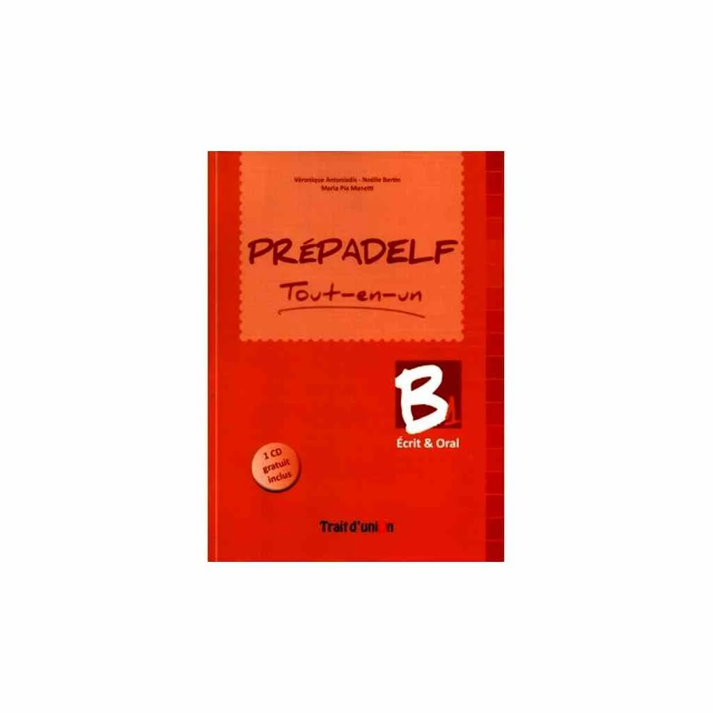 Φωτογραφία προϊόντος: PREPADELF TOUT-EN-UN B1 ECRIT + ORAL METHODE N/E