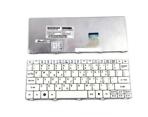Φωτογραφία προϊόντος: OEM Πληκτρολόγιο Acer Aspire One 521 522 533 D255 D260 D270 (WH)