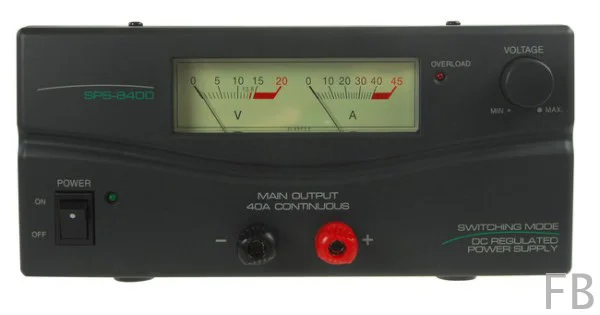 Φωτογραφία προϊόντος: SPS-8400 Τροφοδοτικό (40 Ampere)