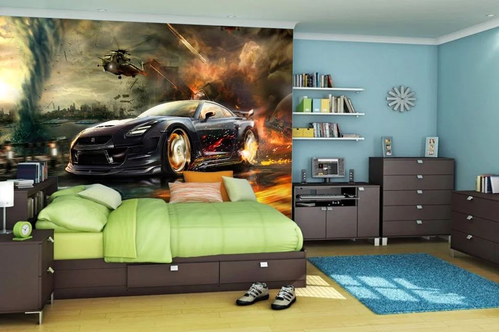 Φωτογραφία προϊόντος: Azur Φωτοταπετσαρία Hot Wheels 2 - Χαρτί Πλαστικοποιημένο