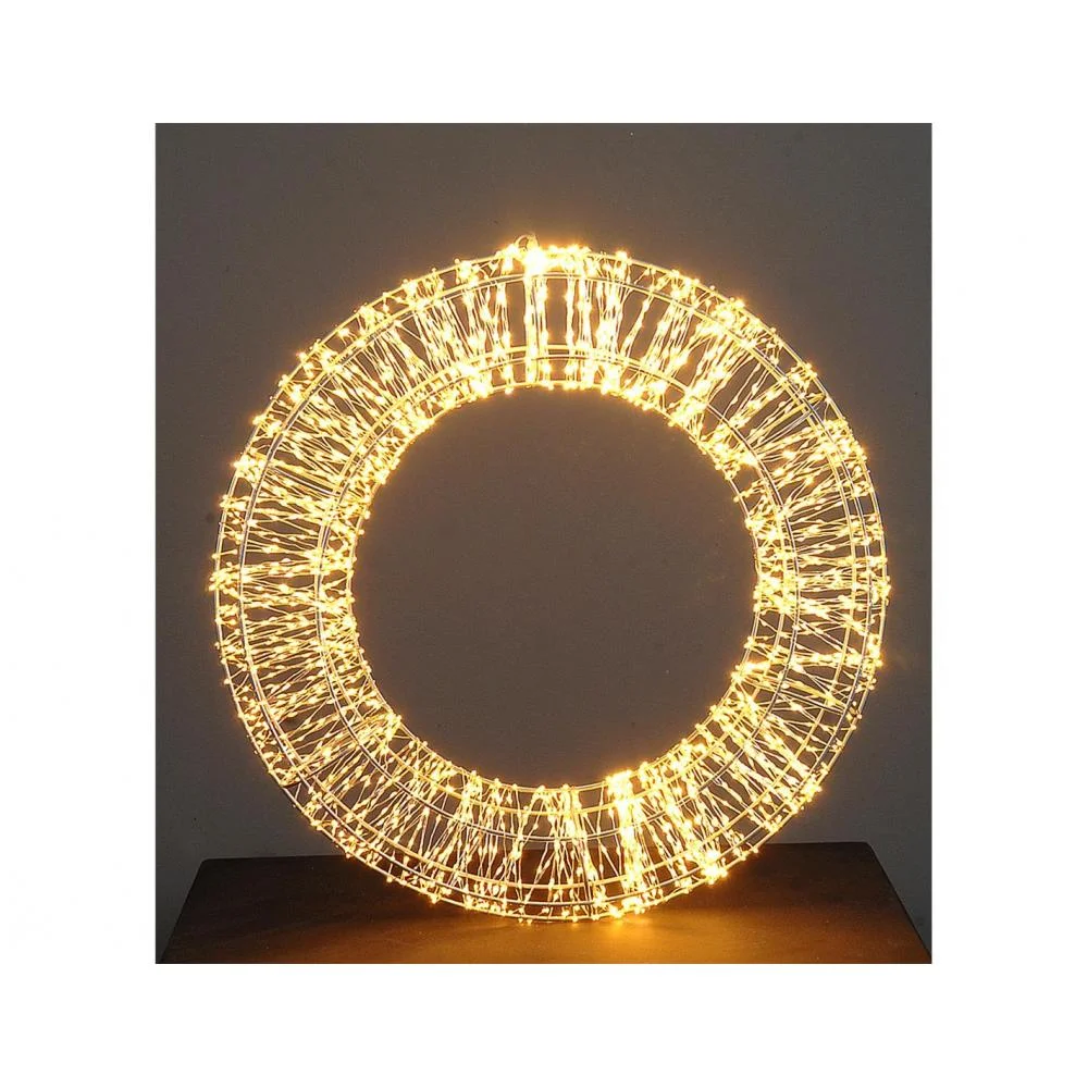 Φωτογραφία προϊόντος: Plastona Στεφάνι Χ2800LED , 3D, Φ50, warm