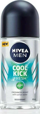 Φωτογραφία προϊόντος: Nivea Unisex Αποσμητικό Cool Kick Fresh Roll-On 50ml