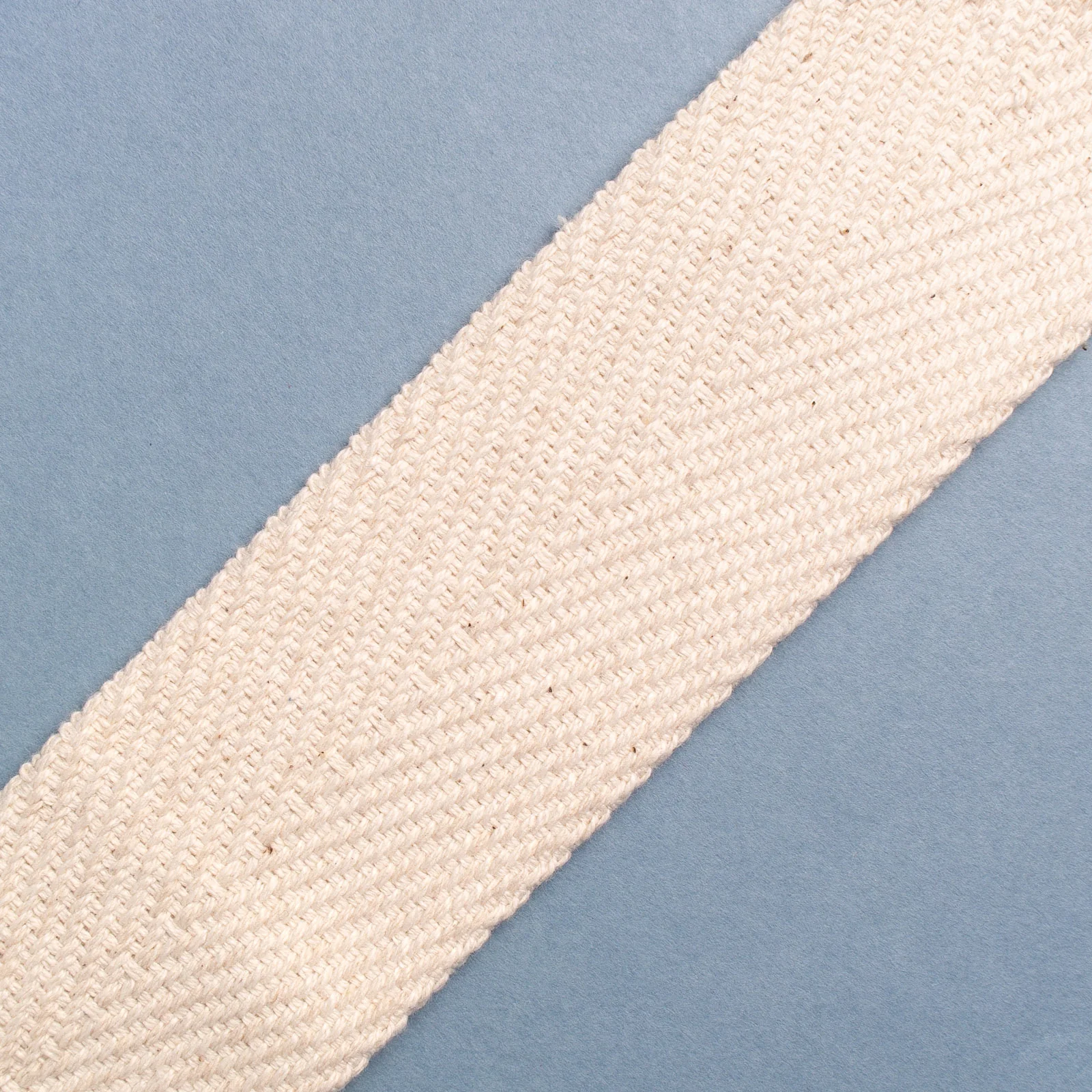 Φωτογραφία προϊόντος: Tape Belt Herringbone Cotton Tube Ecru/Natural 5 Cm