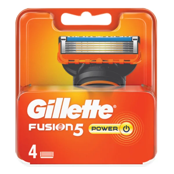 Φωτογραφία προϊόντος: Gillette Ανταλλακτικά 4τμχ Ξυραφάκια Αντρικά Fusion 5 Power