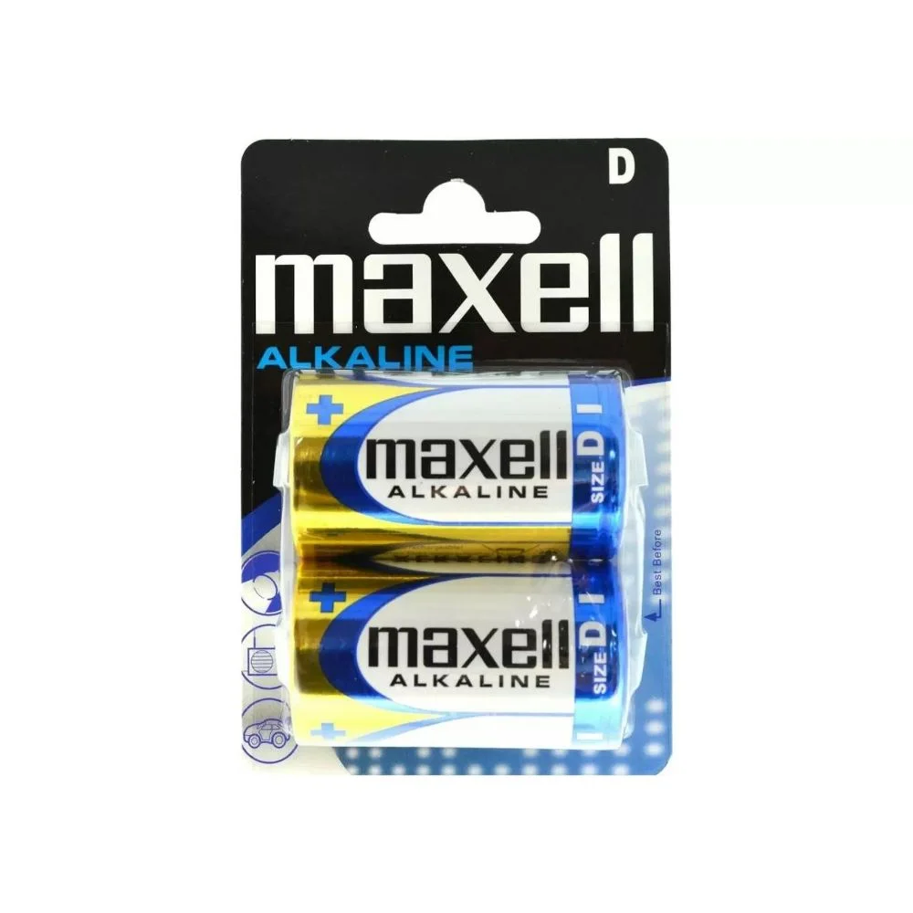Φωτογραφία προϊόντος: Maxell Αλκαλικές Μπαταρίες D 1.5V 2τμχ (9017590) (MAX9017590)