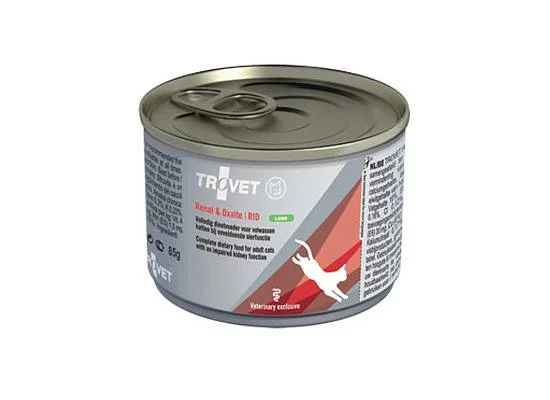 Φωτογραφία προϊόντος: Trovet Κονσέρβα Renal & Oxalate Cat Lamb Συσκευασία 12 τεμάχια Χ 200gr