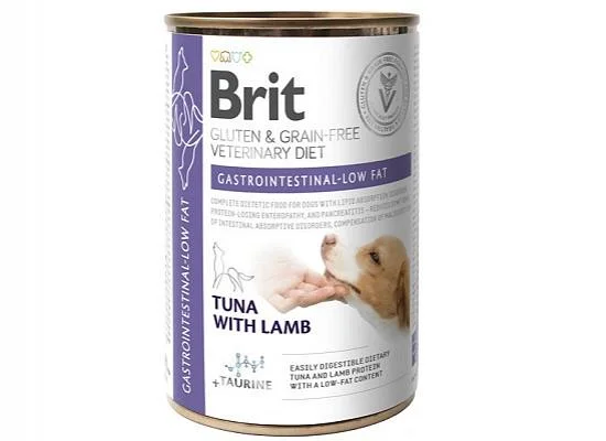Φωτογραφία προϊόντος: Brit Vetenirary Diets Κλινική Κονσέρβα Gastrointestinal Low Fat για Σκύλο 400gr