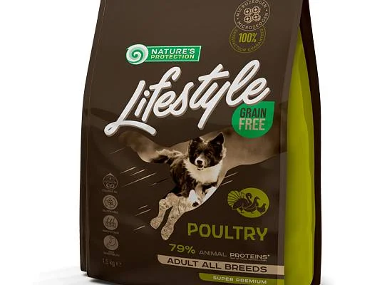 Φωτογραφία προϊόντος: Nature's Protection Lifestyle Grain Free Poultry - Adult 1,5kgr