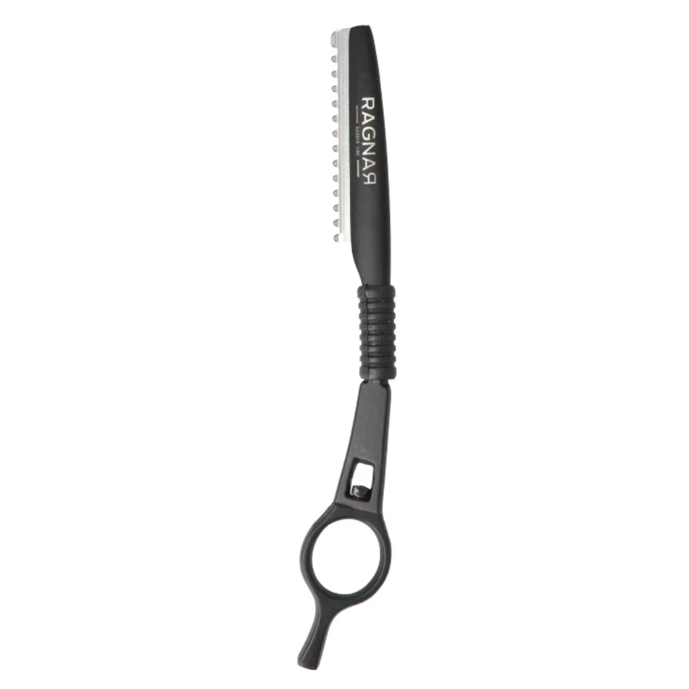 Φωτογραφία προϊόντος: Ξυράφι Μαλλιών Ragnar Barber Line Hair Cutting Razor Μαύρο (06419)