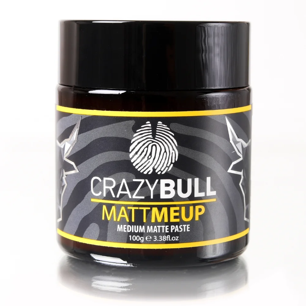Φωτογραφία προϊόντος: Πάστα Styling Μαλλιών Crazy Bull Medium Matte Paste MattMeUp 100ml