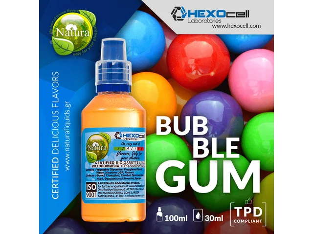 Φωτογραφία προϊόντος: Natura Flavorshot Bubblegum 30/60ml