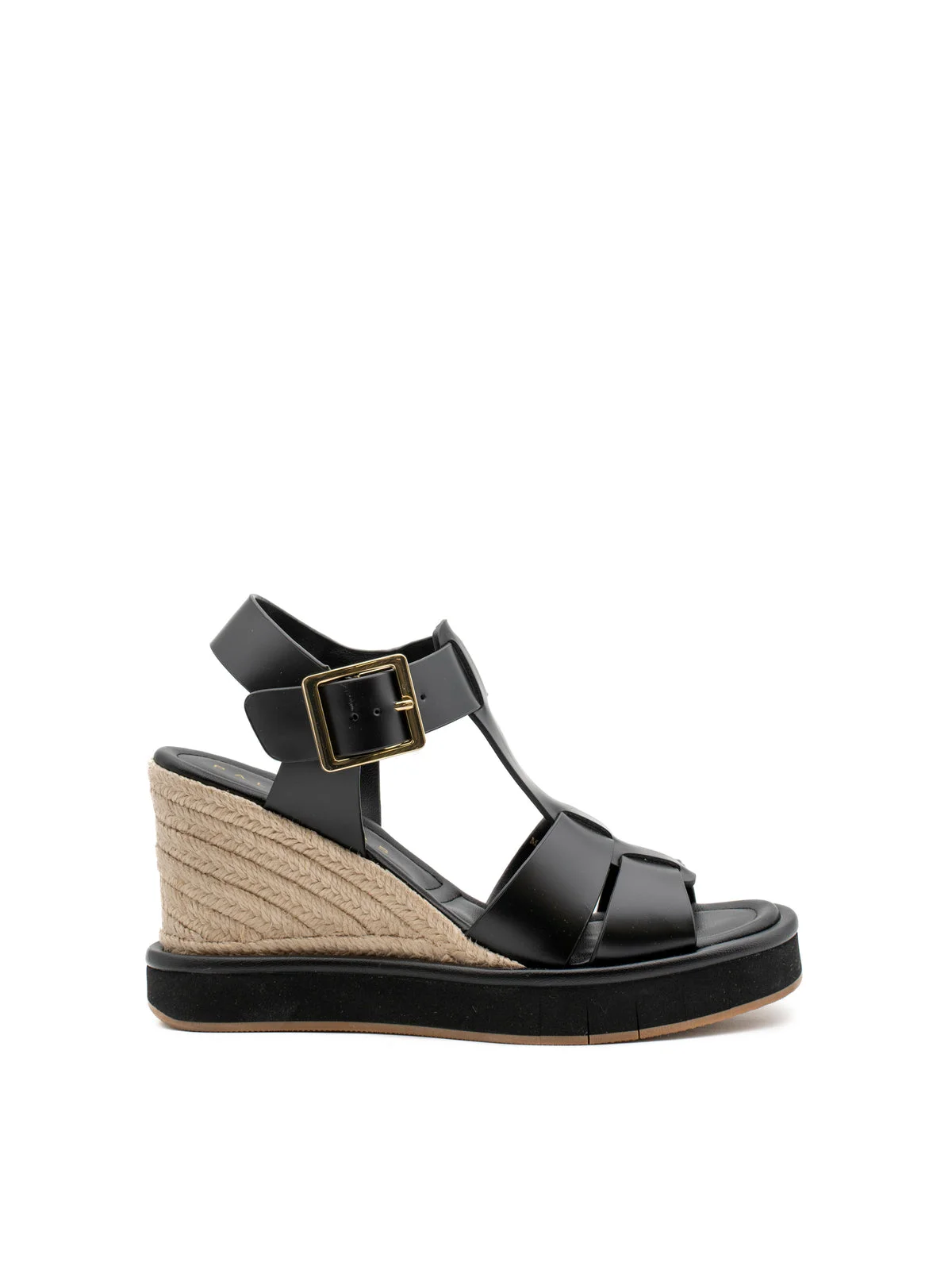 Φωτογραφία προϊόντος: Palomitas ELIE COWHIDE BLACK SANDAL