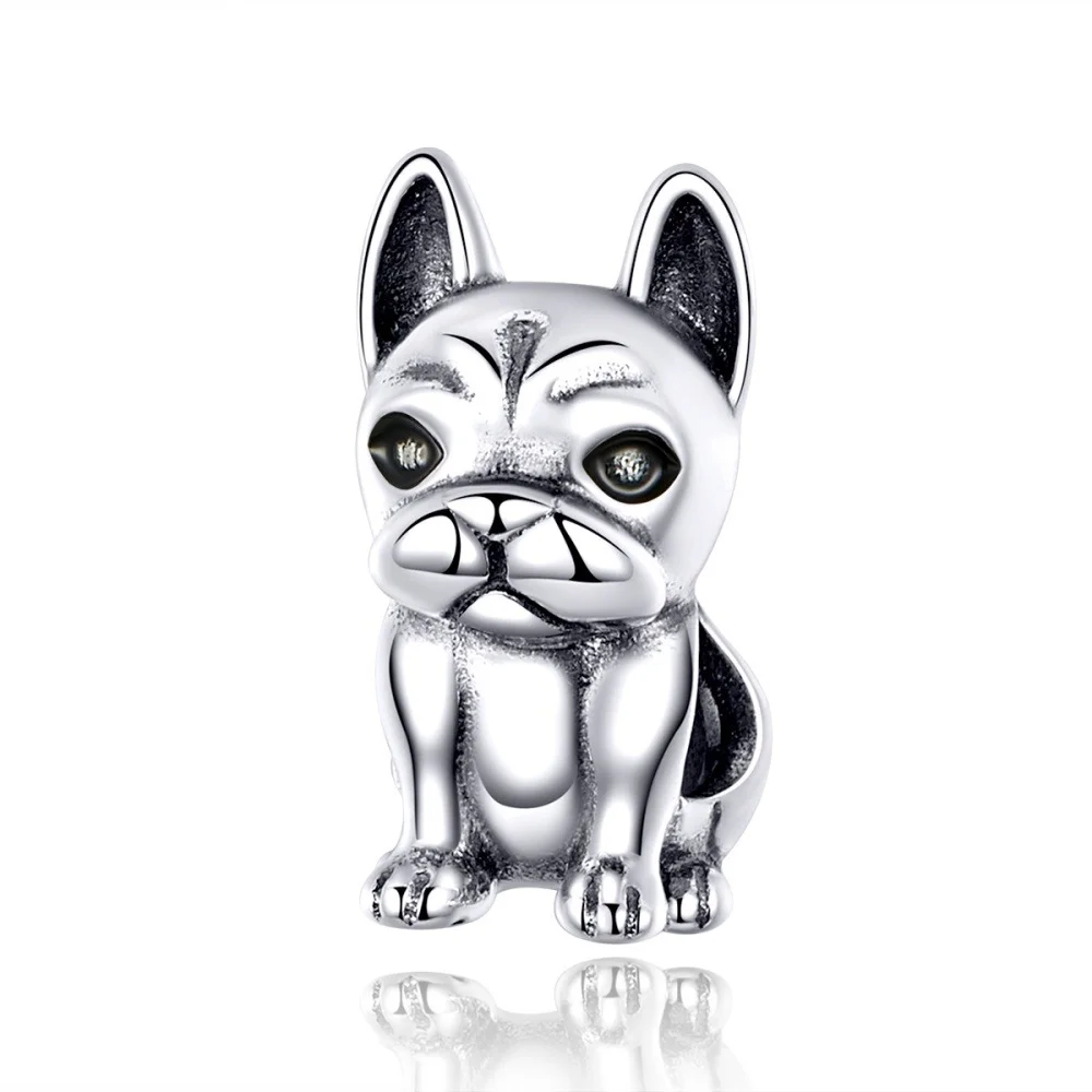 Φωτογραφία προϊόντος: Σύμβολο Silver Me French bulldog για Βραχιόλι από Ασήμι 925 ΑΒΡ0940