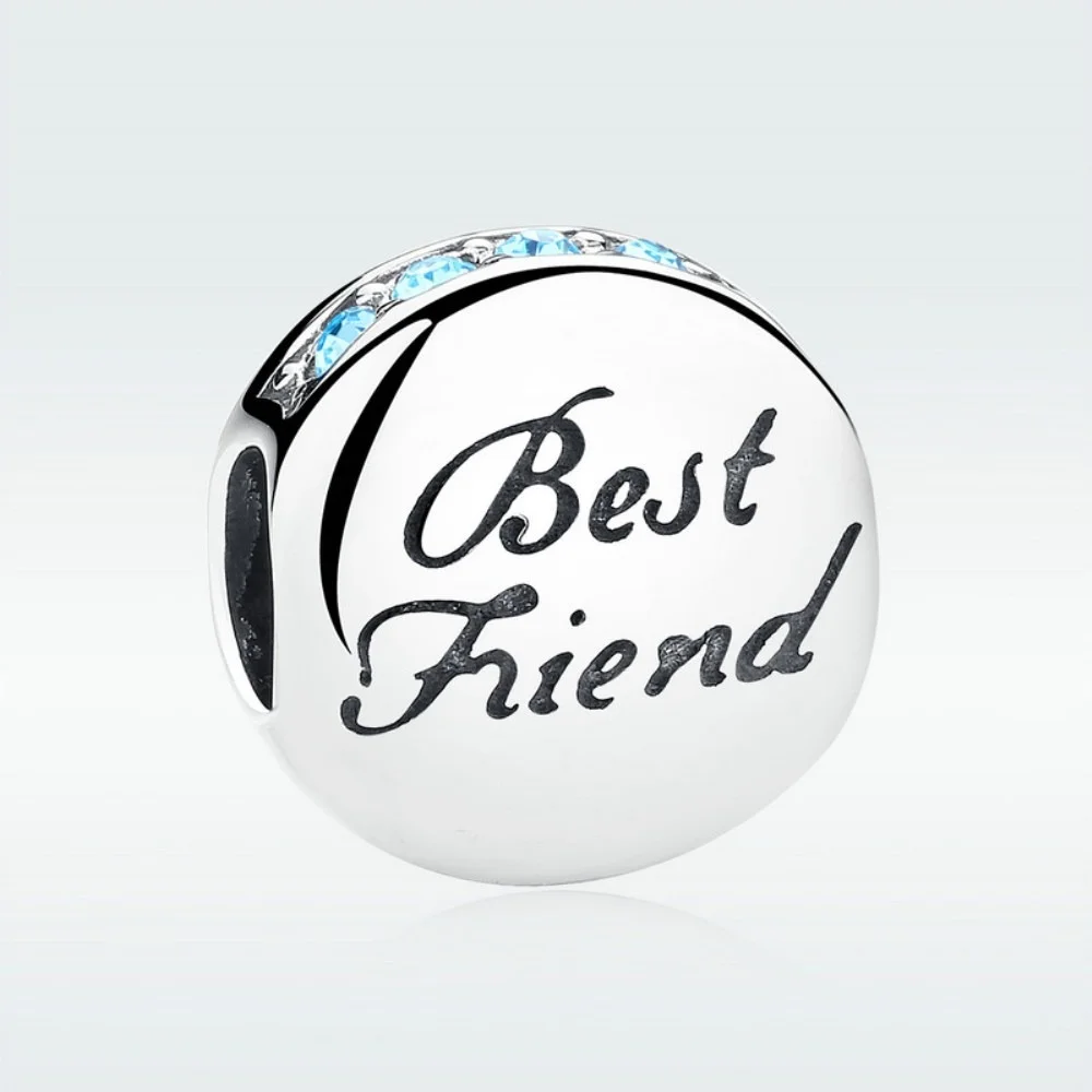 Φωτογραφία προϊόντος: Σύμβολο Silver Me Best friends για Βραχιόλι από Ασήμι 925 με Ζιρκόν ΑΒΡ0934