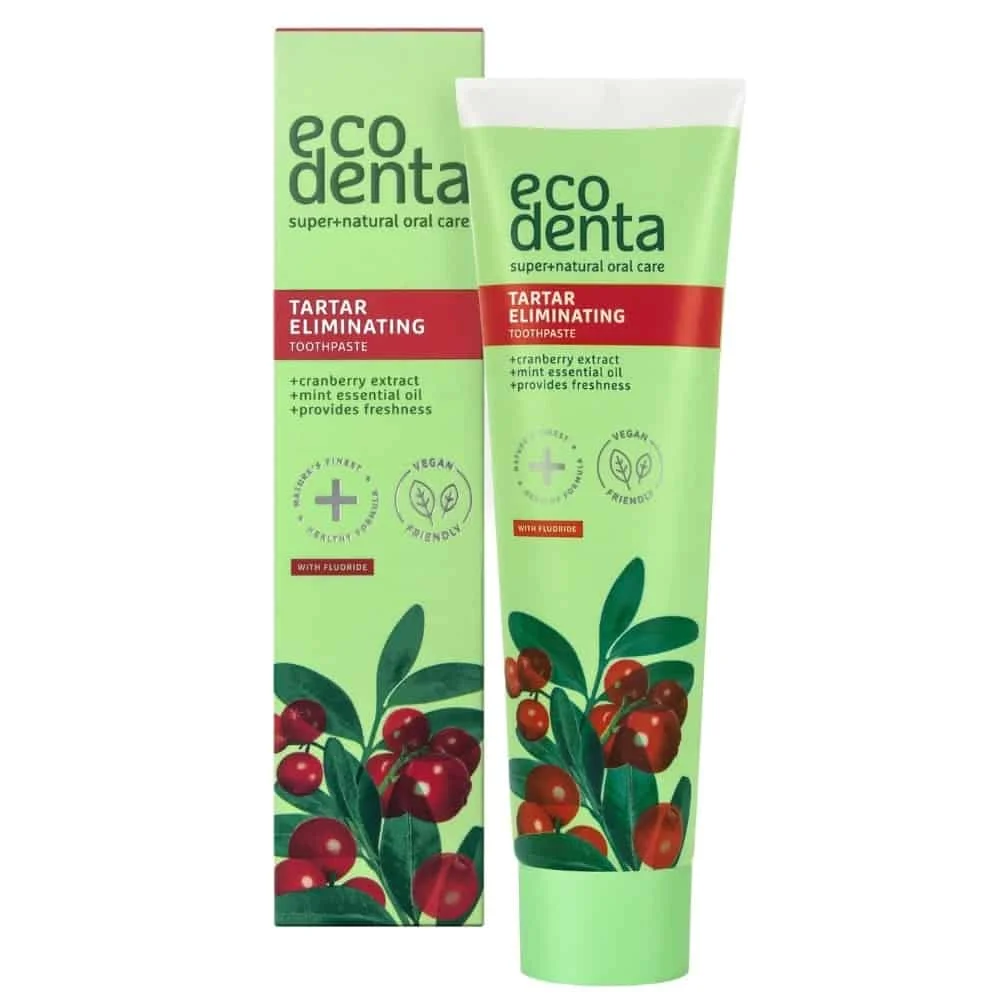 Φωτογραφία προϊόντος: OEM Ecodenta Tartar Eliminating Toothpaste Οδοντόκρεμα κατά της πέτρας, καθαρίζει αποτελεσματικά και προστατεύει τα ούλα