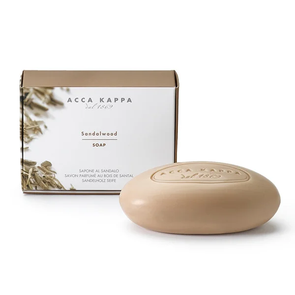Φωτογραφία προϊόντος: ACCA KAPPA SANDALWOOD SAPONE (σώμα/χέρια) 150gr