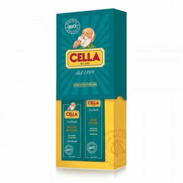 Φωτογραφία προϊόντος: Cella Milano Aloe Organic Shaving Gift Set(Shaving Cream150ml ,Aftershave Balm150ml)
