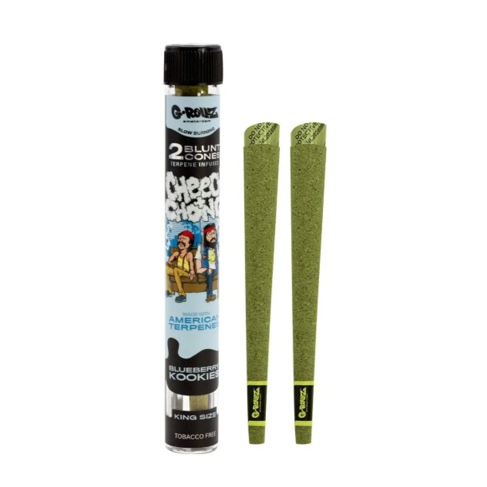 Φωτογραφία προϊόντος: OEM G-Rollz 2 Blunt Cones Terpene Infused King Size Blueberry Kookies