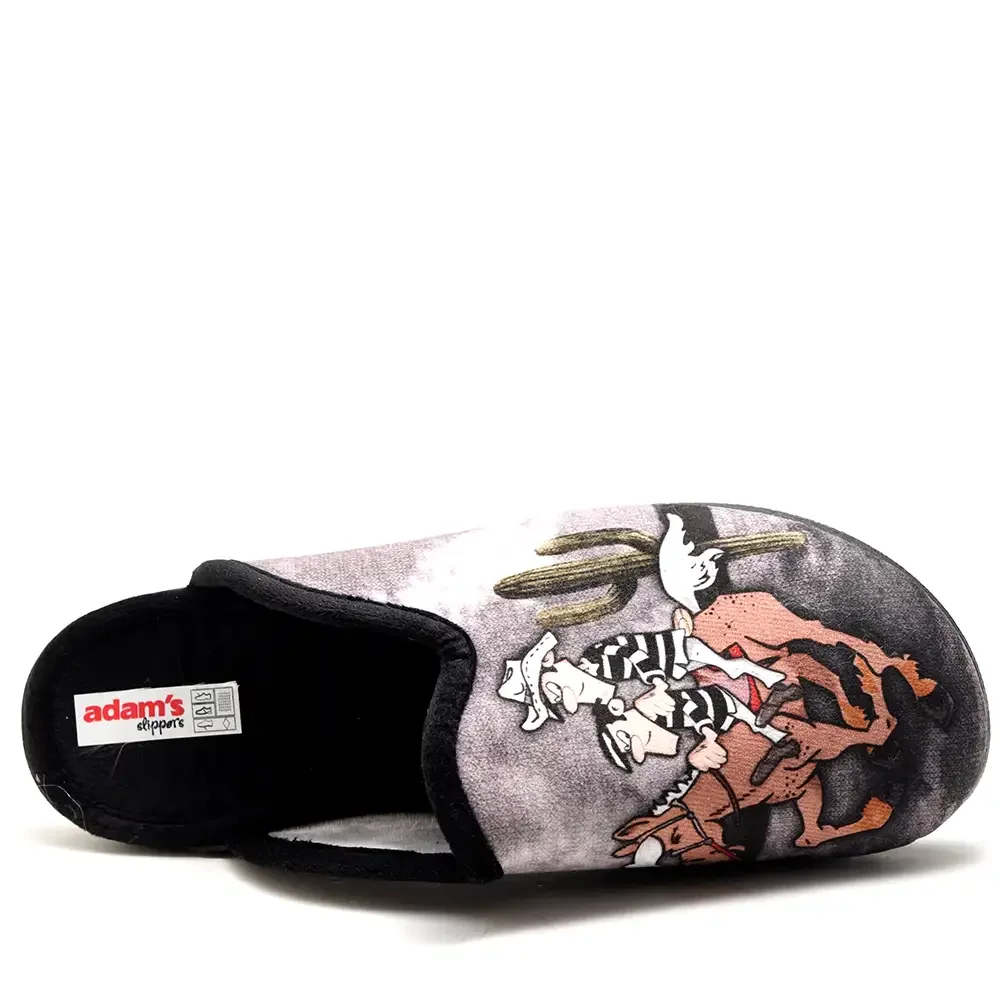 Φωτογραφία προϊόντος: ADAM’S SHOES ΑΝΔΡΙΚΕΣ ΠΑΝΤΟΦΛΕΣ 624-24526 ΜΑΥΡΕΣ LUCKY LUKE