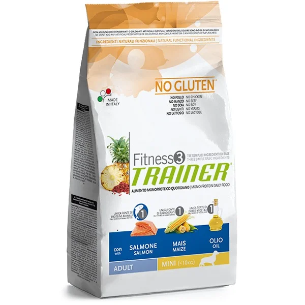Φωτογραφία προϊόντος: Trainer Adult Μini Salmon-Maize-Oil (Σολομός-Αραβόσιτος-Λάδι) 2Kg