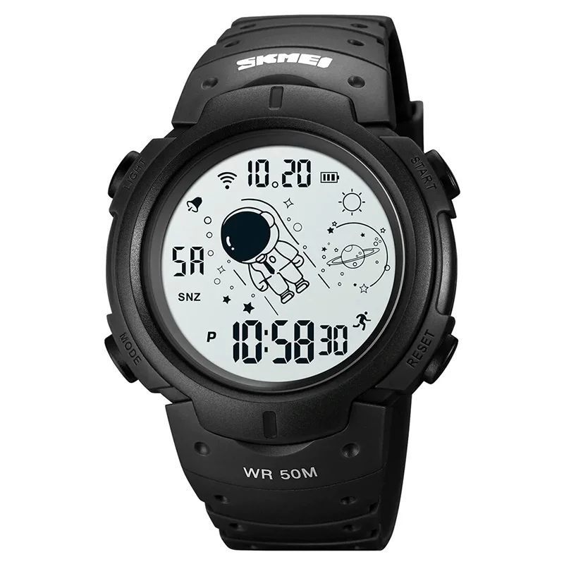 Φωτογραφία προϊόντος: SKMEI 1820 Black Silver Ανδρικό Ρολόι Ψηφιακό