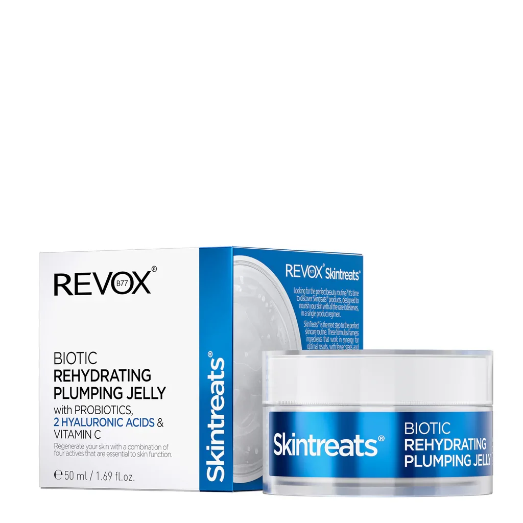 Φωτογραφία προϊόντος: Revox B77 kintreats Biotic Rehidrating Plumping Jelly Gel προσώπου με υαλουρονικό οξύ και βιταμίνη C 50ml