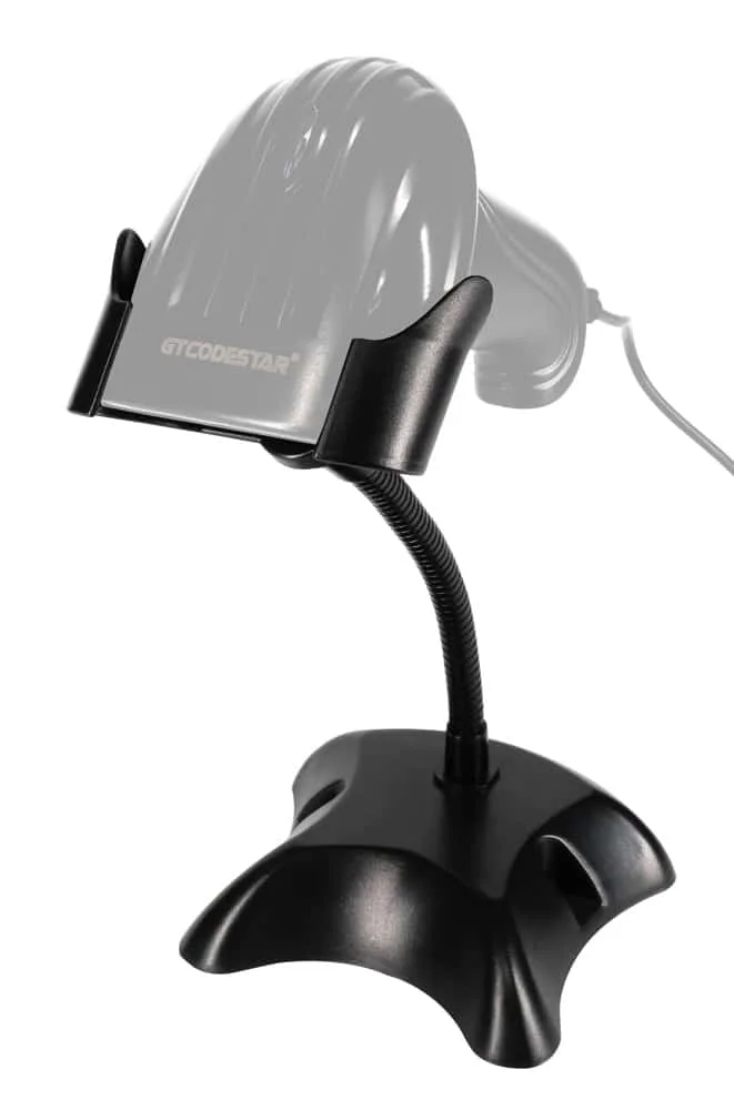 Φωτογραφία προϊόντος: GTCODESTAR βάση για barcode scanner GTC-STAND, εύκαμπτος μεταλλικός βραχίονας, μαύρη