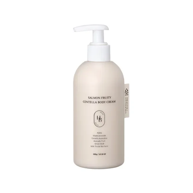 Φωτογραφία προϊόντος: Heveblue Salmon Fruity Centella Body Cream Κρέμα σώματος με PDRN και Σεντέλλα 300gr