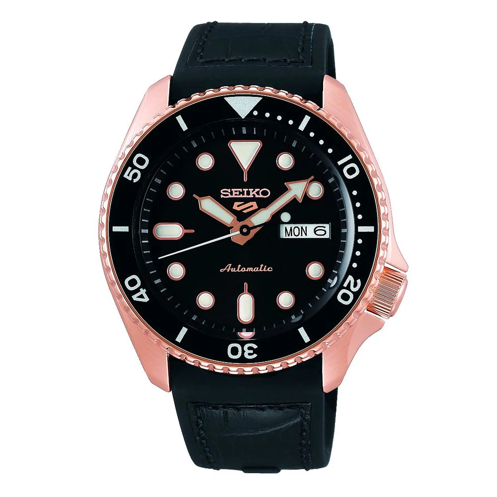 Φωτογραφία προϊόντος: SEIKO 5 Sports Automatic Black Silicone Strap SRPD76K1F