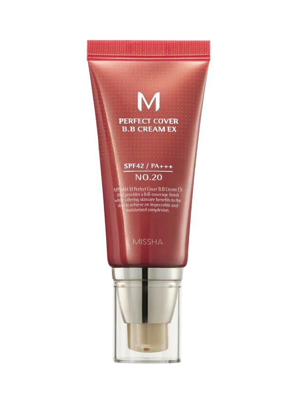 Φωτογραφία προϊόντος: Missha M Perfect Cover ΒΒ Cream No. 20 Cool Beige SPF 42 PA+++ 50ml