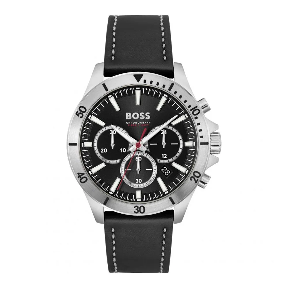 Φωτογραφία προϊόντος: BOSS Black Leather Strap 1514055