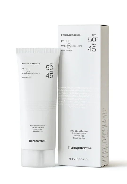 Φωτογραφία προϊόντος: Niche Beauty Lab - Transparent Lab - Invisible Sunscreen SPF50+ Advanced Sun Protection With Invisible Texture 100ml