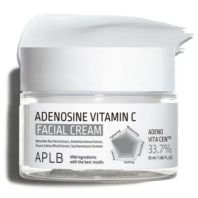Φωτογραφία προϊόντος: APLB Adenosine Vitamin C Facial Cream ενυδατική κρέμα προσώπου με αδενοσίνη και βιταμίνης C - 55ml